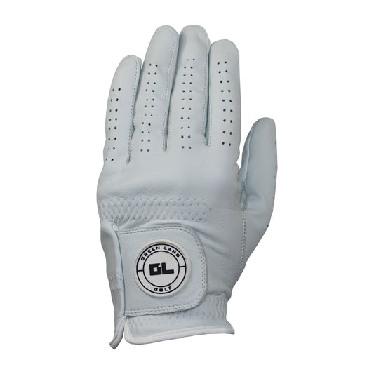 GL white golf glove