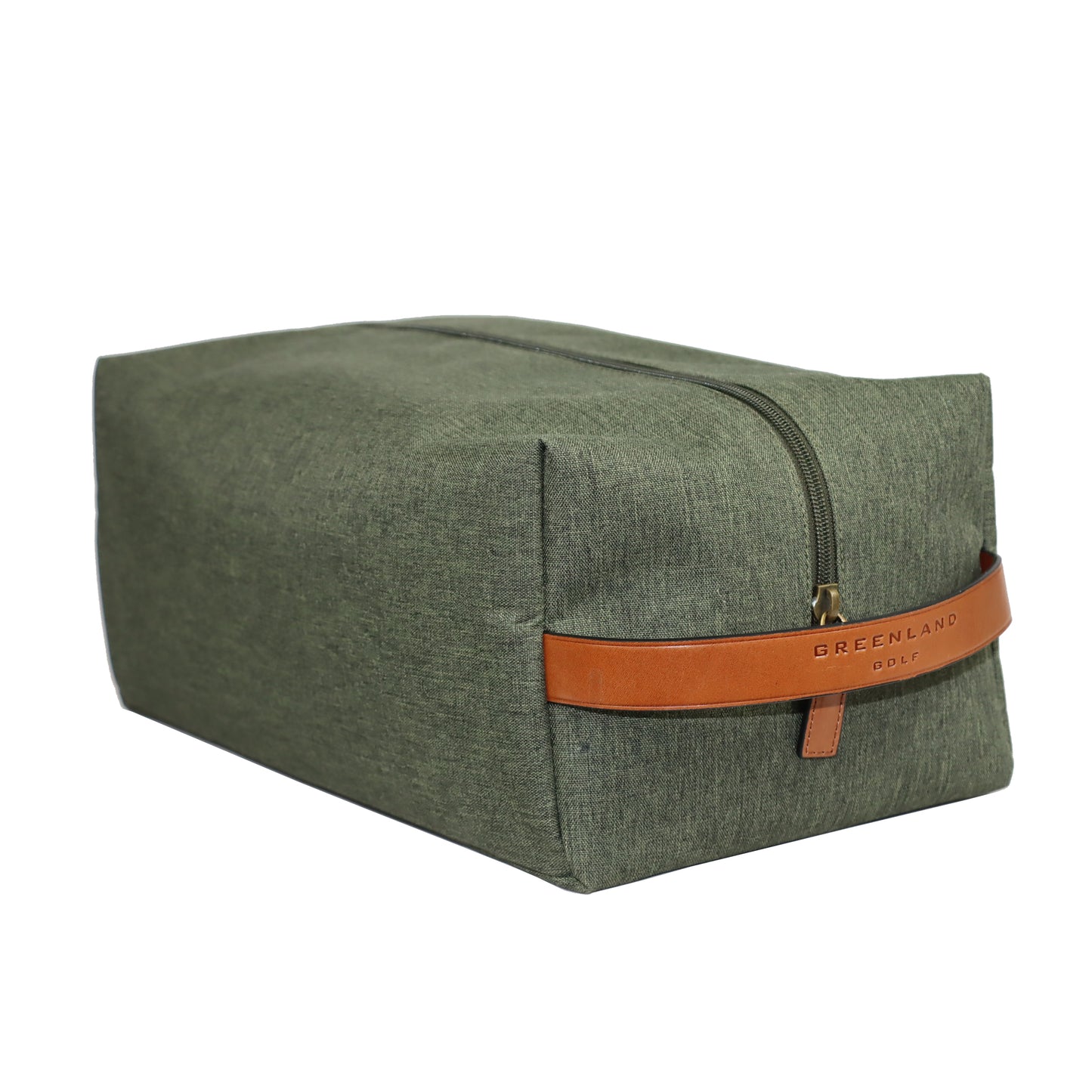 Khaki Canvas Shoe bag