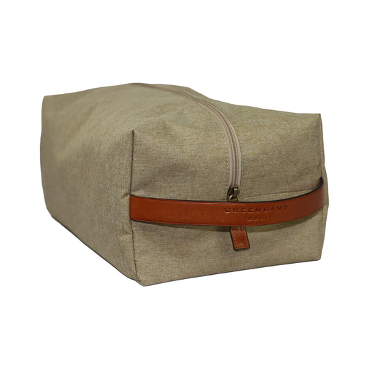 Sand Canvas Shoe Bag
